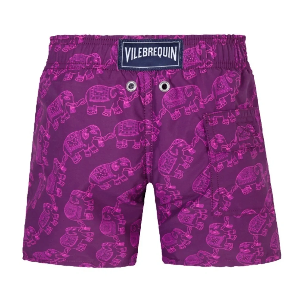 VILEBREQUIN Boys Elephant Dance Swim Trunks size 6yrs